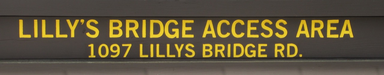 NC Lily's bridge sign
