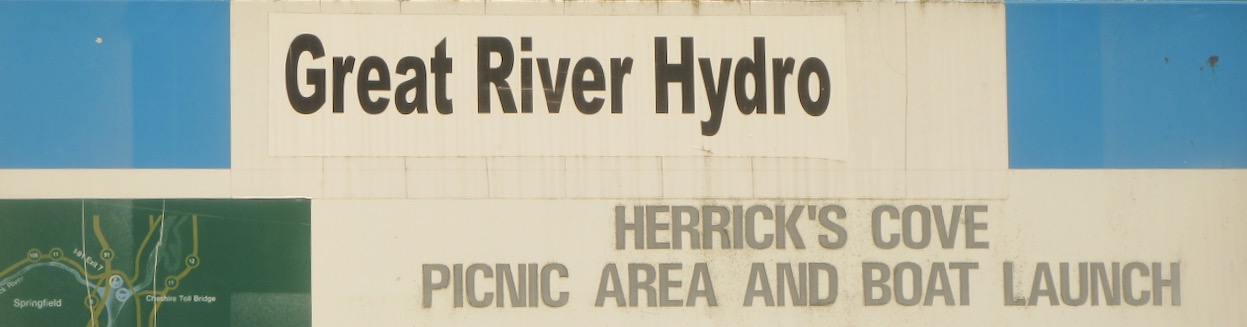 Herrick's Cove sign